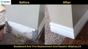 Baseboard And Trim Replacement And Repairs in Milpitas, CA