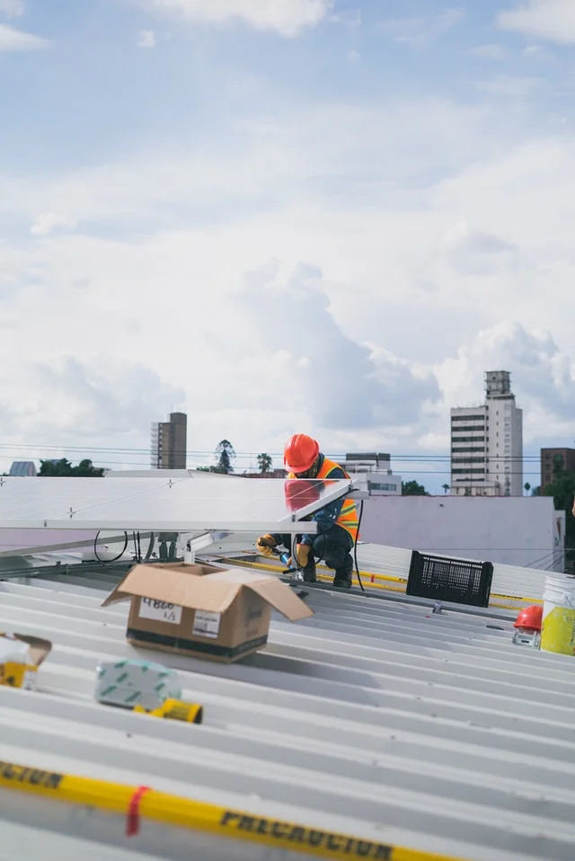 Installing Roof